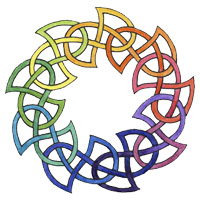 Celtic knot design