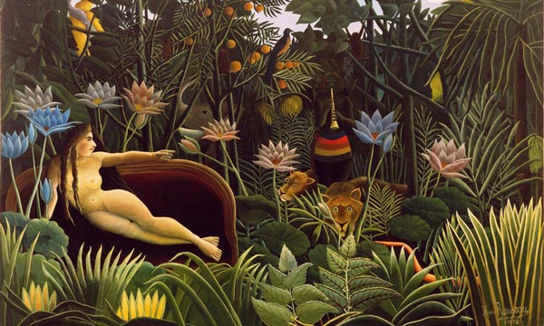 Painting: The Dream, Henri Rousseau