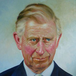 King Charles III painting (Rajasekharan)