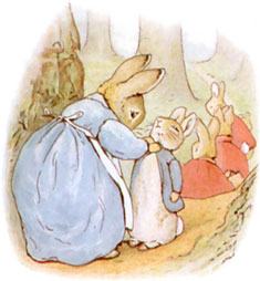 Sabian Symbol: Cancer 8: Rabbits dressed up and on parade