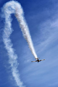 Sabian Symbol for Gemini 10: An airplane falling