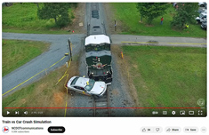 Sabian Symbol for Cancer 5: An auto wrecked by a train.